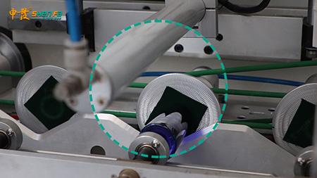 Jednokolorowa automatyczna maszyna do sitodruku do okrągłych kwadratowych owalnych butelek 5