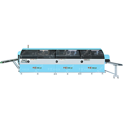 3-kolorowa automatyczna maszyna do sitodruku do sitodruku do butelki z szamponem 1