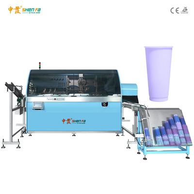 Automatyczna maszyna do druku z plastikowych kubków 5 kW AC380V