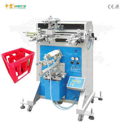 CE 350x250mm Półautomatyczna maszyna do sitodruku do plastikowej skrzyni